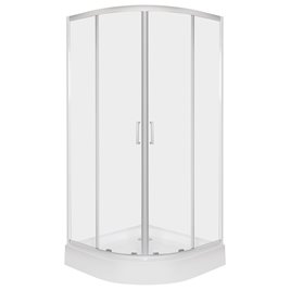 Kabina prysznicowa z niskim brodzikiem 80x80 Aruba Kerra
