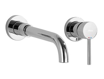 Bateria umywalkowa podtynkowa box Rea Lungo Long chrom