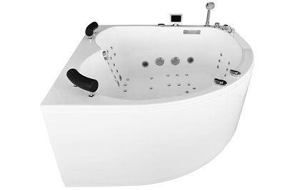 Wanna spa z hydromasażem narożna 150x150 cm MUE-0032A LEWA