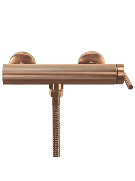 Bateria prysznicowa natynkowa Rea Argon miedź szczotkowana