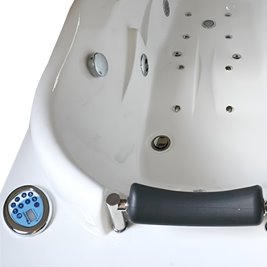 Wanna z hydromasażem prostokątna Ramzes 634 168 cm