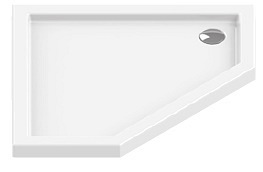 Brodzik pieciokątny 90x90 New Azura B-0365 New Trendy