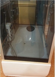 Prostokątna kabina z hydromasażem 170x90 cm MO-0611