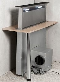 Okap kuchenny wysuwany z blatu Spirit Focus