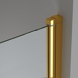 Parawan wannowy składany złoty 80x140 PR04