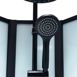 Kabina prysznicowa zabudowana na niskim brodziku prostokątna 120x80 Alma Lewa