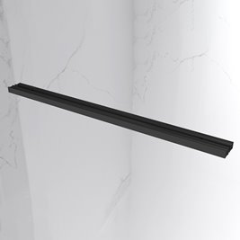 Czarna kabina prysznicowa kwadratowa 90x90 KZ16B Hydrosan