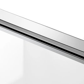 Drzwi prysznicowe rozsuwane chrom 140 cm Primo Slide Rea