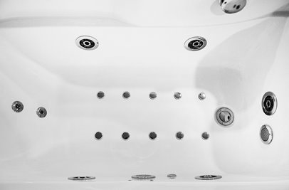 Wanna z hydromasażem i parawanem 160x78 cm MO-0062-160 Prawa