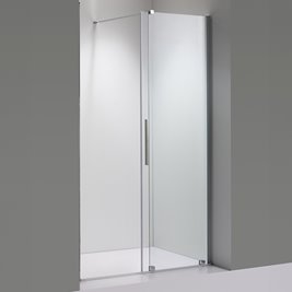 Drzwi prysznicowe rozsuwane szkło 8 mm 120 cm ASTRA-CH-A-120 zestaw