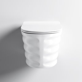 Zestaw podtynkowy stelaż GEBERIT DUOFIX + miska SKAL-WH-RIM-03 + przycisk DELTA 30 chrom