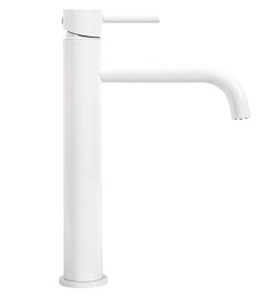 Bateria umywalkowa wysoka Lungo White Rea