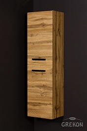 Szafka łazienkowa wisząca z koszem seria Fokus Loft Gante