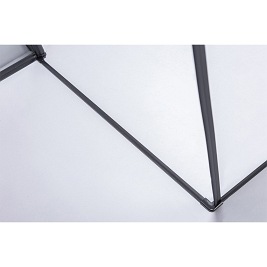 Kabina prysznicowa czarna 90x90 kwadratowa drzwi uchylne BS04B