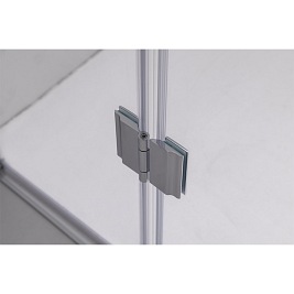 Kabina prysznicowa drzwi składane pojedyncze kwadratowa 90x90 KZ1180B