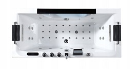 Wanna z hydromasażem 180x80 Carina 938 Hydrosan