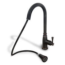 Bateria kuchenna retro Deco Old Black Rea