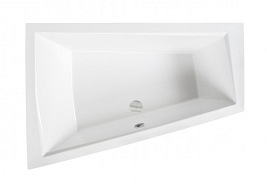 Wanna asymetryczna dla dwojga Intima Duo Besco lewa 170x125 cm