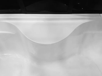 Kabina prysznicowa z hydromasażem i sauną parową prostokątna zabudowana 170x85 MO-0505-170BS