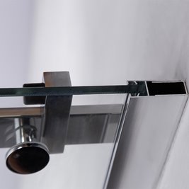Drzwi prysznicowe do wnęki 105-110 cm rozsuwane SH03C szkło 8 mm