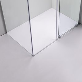 Kabina prysznicowa prostokątna drzwi rozsuwane narożna szkło 8 mm 140x90 cm ASTRA-CH-A-140+B90+E