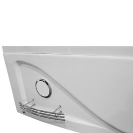 Wanna z hydromasażem dwuosobowa 180x120 cm MO-1631HC Lewa