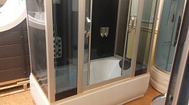 Prostokątna kabina z hydromasażem 170x90 cm MO-0611