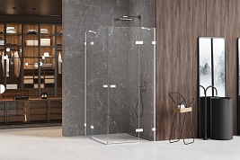 Kabina prysznicowa biała 90x80 EXK-2826 Avexa New Trendy White