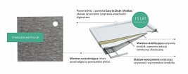 Brodzik prysznicowy na nośniku, kwadratowy 80x80 Merton 80/K
