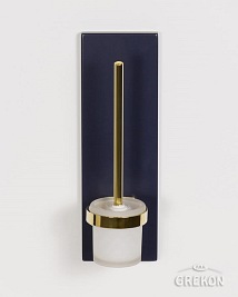 Szczotka wc wisząca złota Belli Gold G