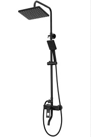 Czarny zestaw prysznicowy Soul Rea Black