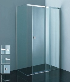 Kabina prysznicowa prostokątna 120X80 Kassari Prawa Plus