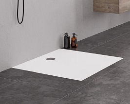 Brodzik kwadratowy 80x80 konglomerat New Trendy Nex B-0453