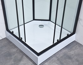 Kabina prysznicowa z hydromasażem niski brodzik 90x90 WSH-312B