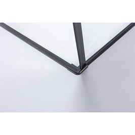 Kabina prysznicowa czarna 90x90 kwadratowa drzwi uchylne BS04B