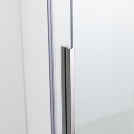 Kabina prysznicowa drzwi rozsuwane od rogu szkło 8 mm 90x90 cm ASTRA-CH-A-90X2+D