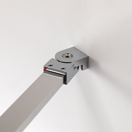 Kabina prysznicowa drzwi rozsuwane od rogu szkło 8 mm 110x110 cm ASTRA-CH-A-110X2+D