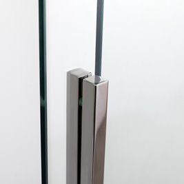 Ścianka prysznicowa rozsuwana szkło 8 mm szerokość 130 cm ASTRA-CH-A-130