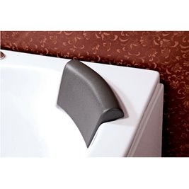 Wanna z hydromasażem narożna podgrzewacz wody 152x152 cm Tiga 604