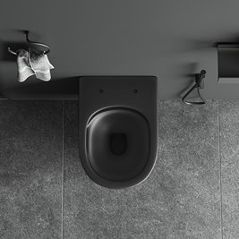 Zestaw podtynkowy stelaż GEBERIT DUOFIX + miska SKAL-MTB-RIM-01 + przycisk DELTA 01 biały