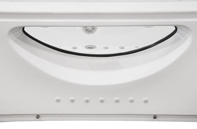 Wanna z hydromasażem przyścienna Turbo+ 180x91 cm MO-1007
