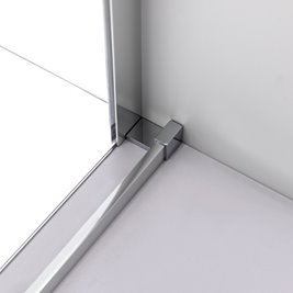 Ścianka prysznicowa rozsuwana szkło 8 mm szerokość 90 cm ASTRA-CH-A-90