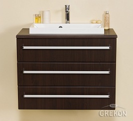 Szafka z umywalką 80/39/3 FKS seria Fokus Wenge Mat