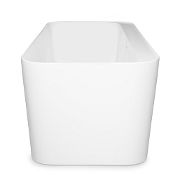 Przyścienna wanna wolnostojąca, 150 cm Emma Kerra