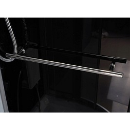 Kabina prysznicowa z hydromasażem przyścienna 125x90