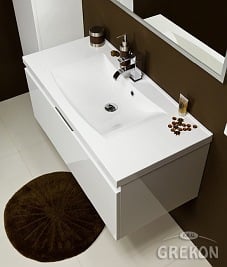 Szafka z umywalką 100/48 seria Diamond B
