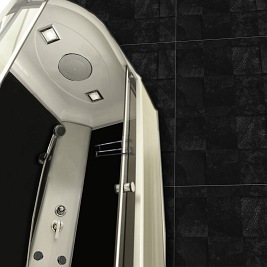 Kabina prysznicowa z hydromasażem 120x80 7306 Prawa