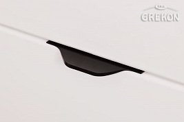 Biała szafka łazienkowa z umywalką 120/3 cm Victa