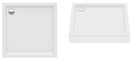 Brodzik kwadratowy 90x90 B-0107 Columbus New Trendy