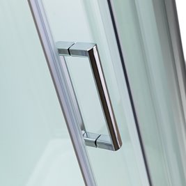 Uchwyt kabiny prysznicowej stalowy